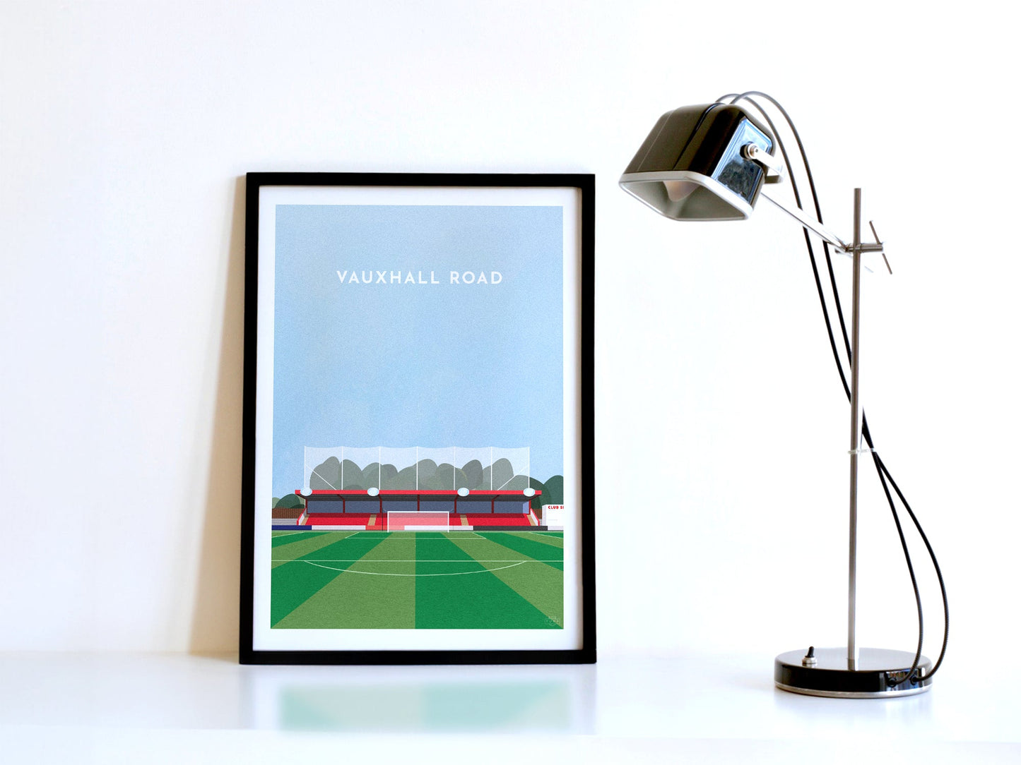 Hemel Hempstead Football Vauxhall Road Stadium Art Print Turf Football Art