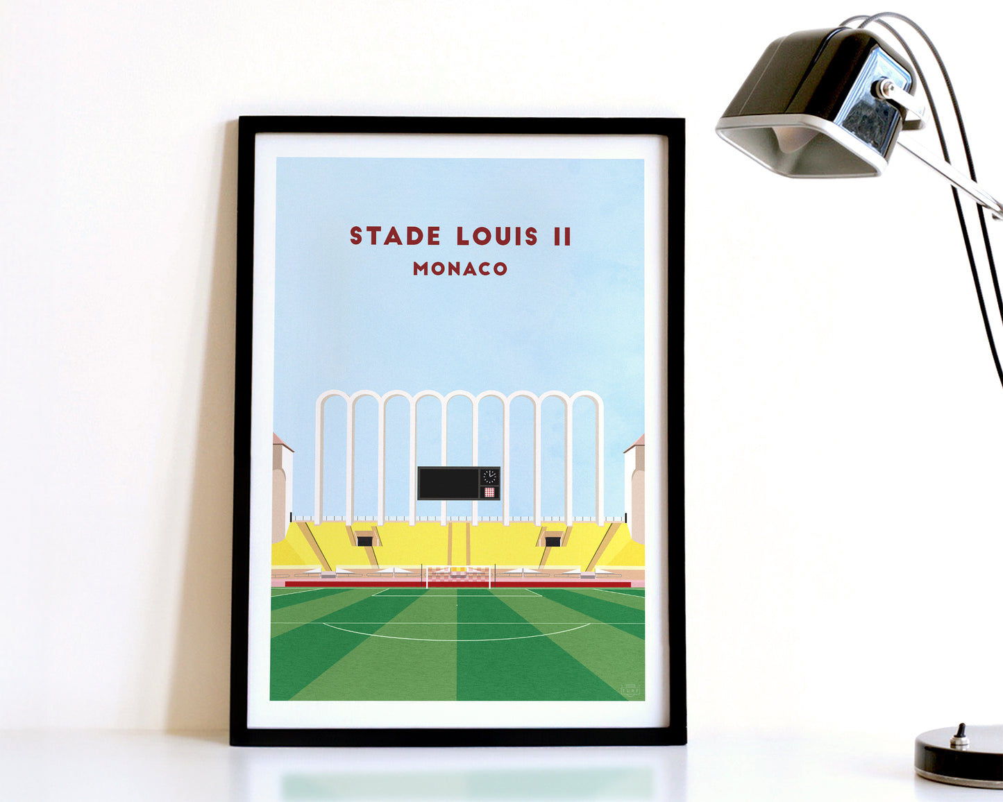 Wedding Table Prints x12 Turf Football Art