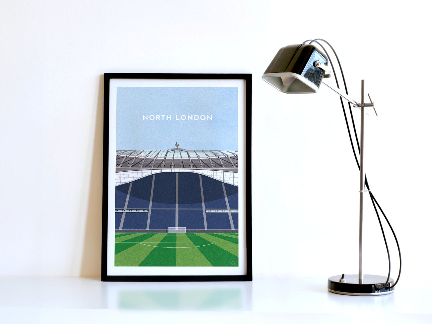 Tottenham Hotspur Stadium Football Art Print Turf Football Art