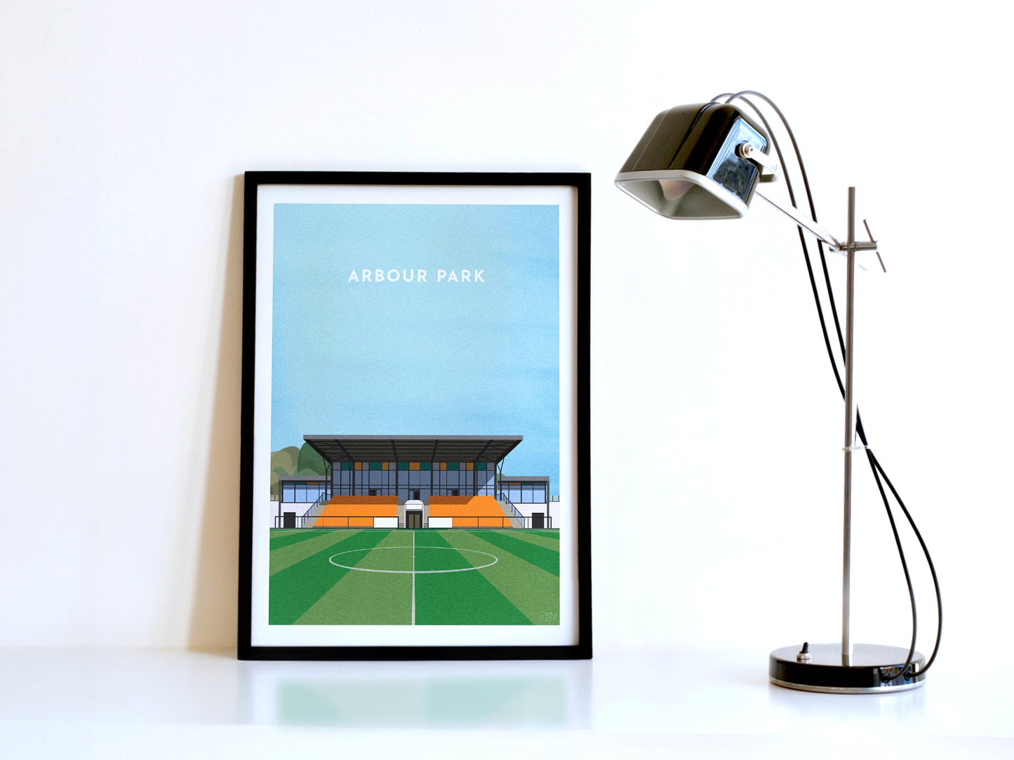 Slough Town Football Arbour Park Art Print Turf Football Art