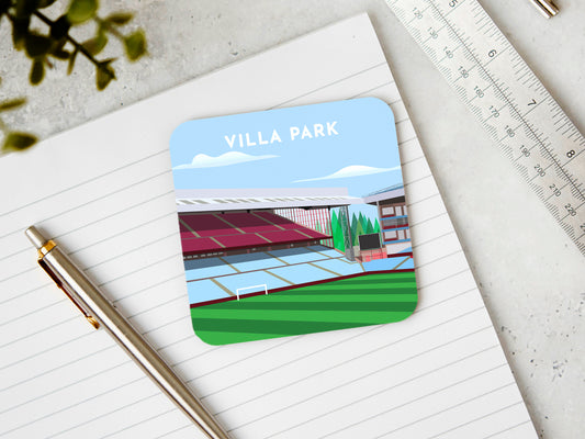 Aston V Coasters, Villa Park Football Stadium, Personalised Coasters